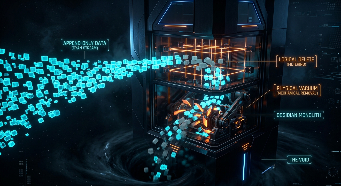 Append-Only Storage and Two-Tier VACUUM: How KAI Handles Deletes Safely
